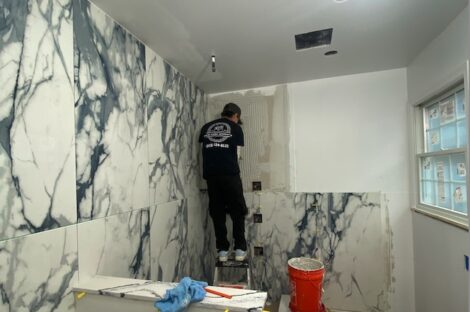 westchester ny bathroom tile installation